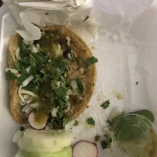 Asada taco