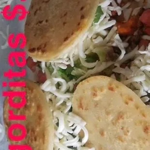 a close up of a plate of food