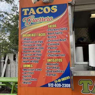 Menu 10/2022
