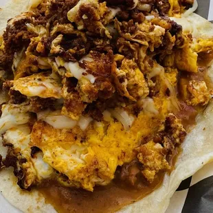 Chorizo tacos