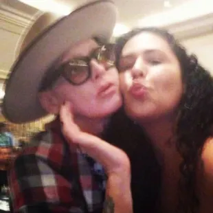 Kisses for Lori Petty