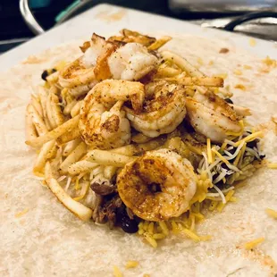 Didn't skimp on the shrimp  either