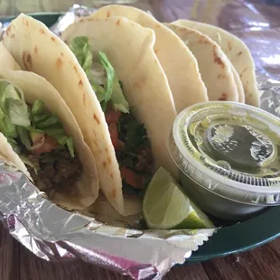 Flour Beef Tacos