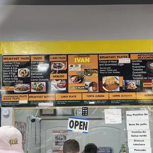 Menu for Ivan&apos;s