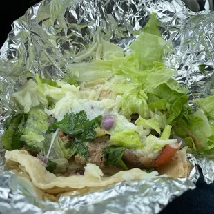 Carne guisada taco