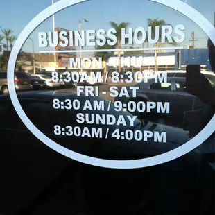 Hours of Service