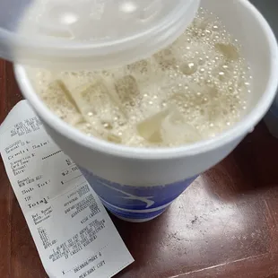 Medium super sweet Horchata $3