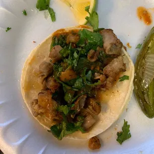 Taco De tripas