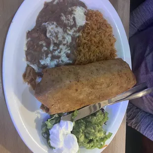 5. Chimichanga de Res Combinacione