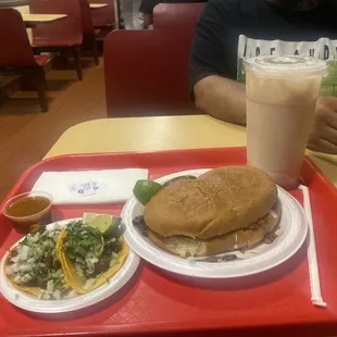 Asada Torta Burritos Tacos