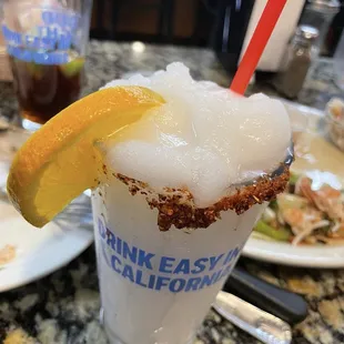 Pina colada delish and COLD lol