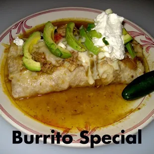 Burrito Special - a must try!