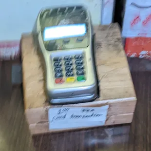 $1 charge