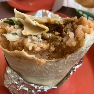 Carne Asada Burrito