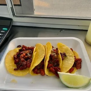 Alpastor street tacos
