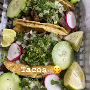 tacos, food