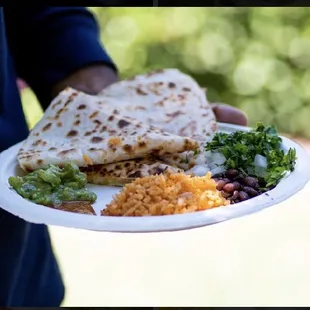 We grill quesadillas!!