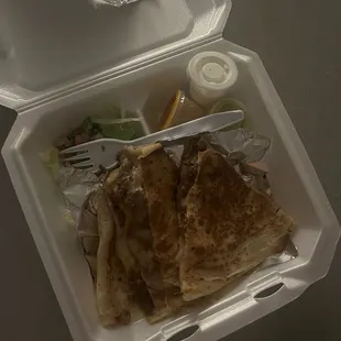 Beef Fajita Quesadilla