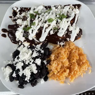 Chicken Mole Tamale
