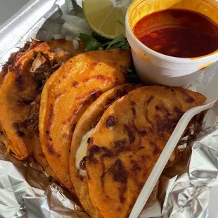 Birria tacos