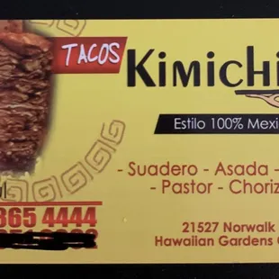 Tacos Kimichi