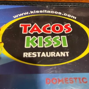 The name of the Restaurant