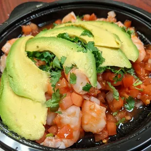 Shrimp Tostadas