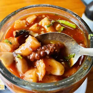 Coctel De Pulpo y Camaron