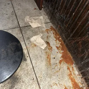 dirty floors