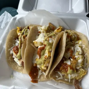 Breakfast tacos