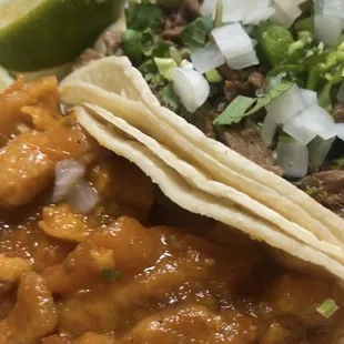 Tacos de Chicharron