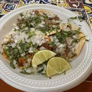 Plate of tacos my wife ordered.