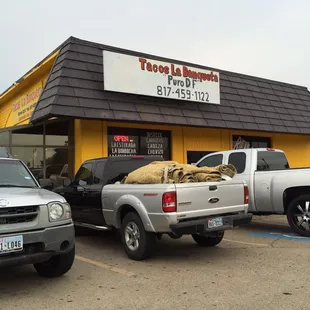 The side of the restaurant and their number to order in advance