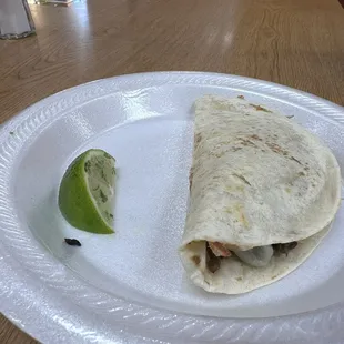Kid's single taco