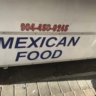 a mexican food truck