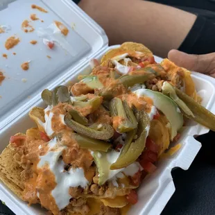 Chicken Nachos