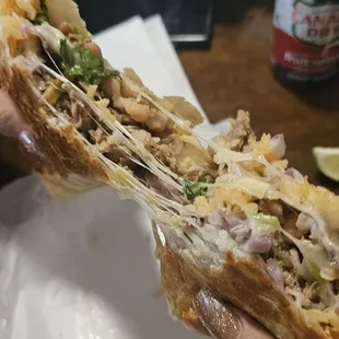 Carnitas burrito
