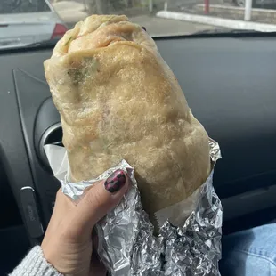 Huge burrito
