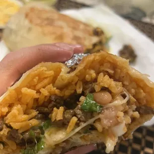 Carne asada burrito
