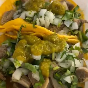 Tacos de lengua no taste