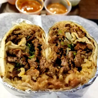 Asada burrito