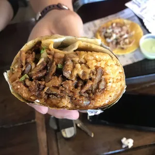 Al Pastor burrito