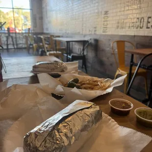 burritos and wraps