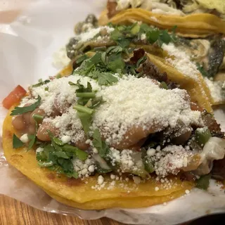 Mushroom taco