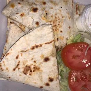 Chicken Quesadillas