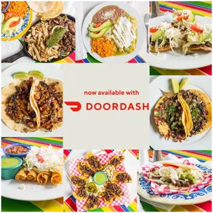 Now available on DOORDASH