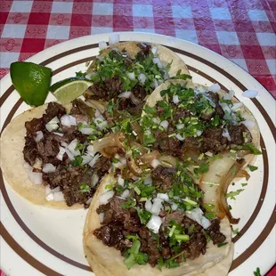 Tacos de asada