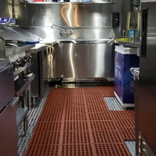 a commercial kitchen