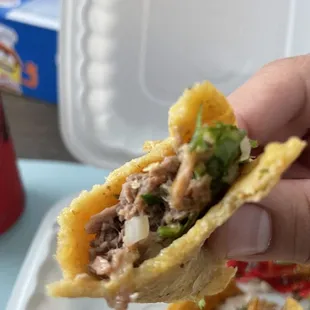 The meat is so tender and juicy .