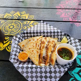 birria quesadilla.